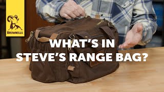 Quick Tip Whats In Steves Range Bag [upl. by Aerdnat362]