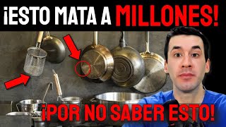 ¡UTENSILIOS de COCINA que MATAN A MILLONES POR NO SABER ESTO [upl. by Bayer]