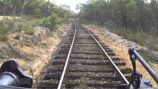 Muckleford to Maldon  Victorian Goldfields Railway [upl. by Akimrej]