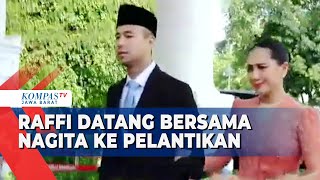 Datang Bersama Nagita ke Pelantikan Raffi Siap Jadi Utusan Khusus Prabowo [upl. by Nnylear154]