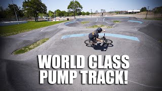 Velosolutions World Class Pump Track right here in MA [upl. by Hannus]