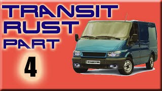 Ford Transit Mk6 Rust Repairs Rust Protection And Making Repair Plates Pt4 [upl. by Ititrefen484]