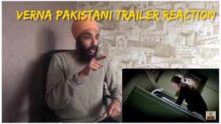 Verna Teaser  Mahira Khan  Pakistani Trailer Reaction [upl. by Olia]