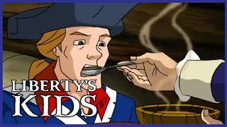 🇺🇸 Libertys Kids 124  Vally Forge  History Cartoon for Kids 🇺🇸 [upl. by Neerual]