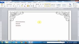 How to Insert Custom Page Border in Microsoft Word  Word Tips and Tricks [upl. by Maril768]