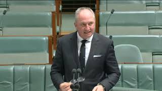 Barnaby Joyce members statement in Parliament 26 Nov 2024 [upl. by Melloney730]