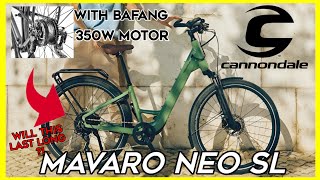 Cannondale presents the all New Mavaro neo SL  urban electric bike [upl. by Aniryt346]