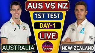 AUS Vs NZ Live1st Test Day1 Australia Vs New Zealand 1st Test Match Live Cricket Commentary [upl. by Callahan728]