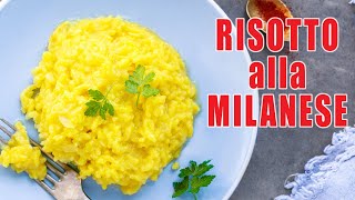 Secrets to Perfect Risotto Milanese Creamy amp Rich Recipe [upl. by Danyelle]