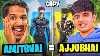 AMITBHAI BECAME AJJUBHAI IN FREE FIRE 😂😂😂 [upl. by Narol831]