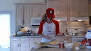 How to Cook Fried Green Tomatoes  The Breakfast Series Cooking with Kimberly [upl. by Lleihsad]