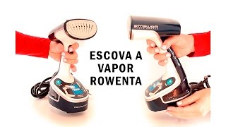 Escova a vapor ROWENTA passando a roupa [upl. by Aneekat391]