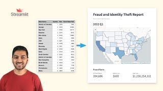 Create Dashboard with Folium Map Streamlit and Python  Full Course [upl. by Ariel]