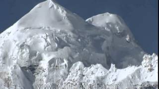 High peaks of the Zanskar range as seen from Padum [upl. by Waldos]