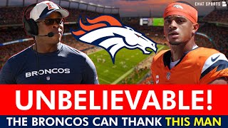 The Denver Broncos Are SHOCKING The NFL Because Of One Man… [upl. by Aihcrop]