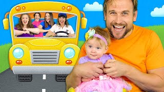 Wheels on the Bus Acoustic  Kids Nursery Rhymes [upl. by Doowyah445]