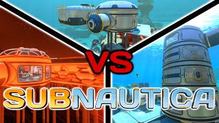 Who Can Build a Better Subnautica Base [upl. by Jason]