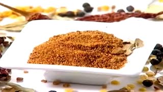 Sambar Masala Powder Recipe By Sanjeev Kapoor  Learn The Secret Of The Perfect Sambar Masala Powder [upl. by Shanna]