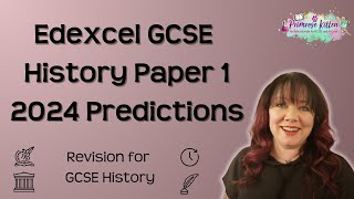 Edexcel GCSE History Paper 1  2024 predictions [upl. by Nageek395]