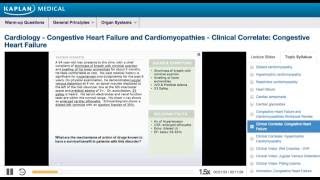 USMLE® Step 1 Cardiology Congestive Heart Failure  Clinical Correlate [upl. by Skippie]