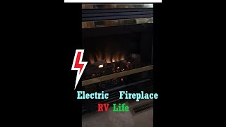 Electric Fireplace  RV Life  PyroMaster Hef33  How to Check DIY 101 Safety First [upl. by Swihart714]