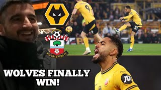 quotCunha Was On FIREquot 🔥 Wolves 20 Southampton REACTION [upl. by Evoy524]