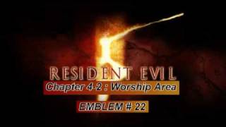 Resident Evil 5 BSSA Emblems Chapters 42 51 and 52 [upl. by Anilyx]