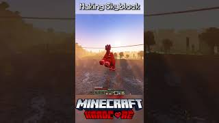 I Made Skyblock in Minecraft Hardcore 5 [upl. by Annauqal]