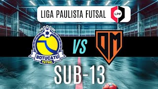 Sub13 Botucatu X Desportivo Mogiano 02112024 [upl. by Broek]