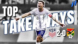 We need to talk about Christian Pulisic USMNT 20 Bolivia top takeaways amp reaction [upl. by Bolton348]