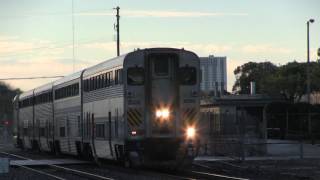 Amtrak Capitol Corridor  Surfliner 6963 Arriving into Berkeley [upl. by Assirrak449]