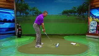 The Golf Fix Drill to stop golf swing from pulling  Golf Channel [upl. by Aneerehs174]