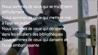 Fauve ≠ De ceux clip et paroles [upl. by Noxin]