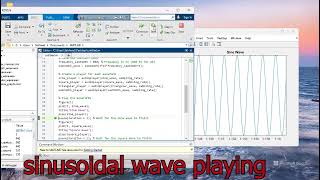 Creating and Visualizing Sinusoidal Square Triangular and Sawtooth Waveform Sounds in MATLAB [upl. by Valli603]