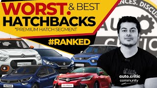 Top 5 worst hatchbacks cars  Baleno Glanza Punch C3 Altroz punch autocritic baleno [upl. by Karie]