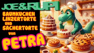 Joe amp Rupi  ein Paket mit 3 x Kuchen  Torten von Petra  Sachertorte  Baumkuchen  Linzertorte [upl. by Dionysus]