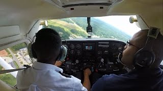 Flight Vlog  Commercial Pilot Hardest Maneuvers  ATC Audio [upl. by Nesyt625]