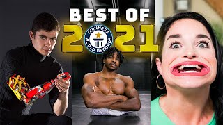 BEST OF 2021  Guinness World Records [upl. by Eadith]