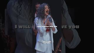 I Will Always Love You  Whitney Houston  Shorts  Lyric Video  English Song  US Music [upl. by Joachima97]