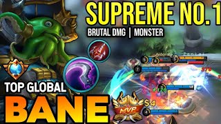 BANE BEST BUILD 2023  TOP GLOBAL BANE GAMEPLAY  MOBILE LEGENDS✓ [upl. by Ridinger864]