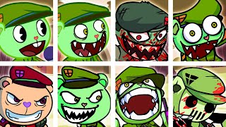 FNF Character Test  Gameplay VS Playground  Happy Tree Friends  Flippy Compilation [upl. by Ailedo]