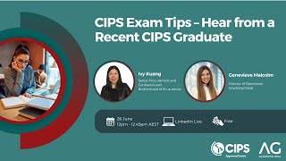 CIPS Exam Tips from Recent Graduate Part 3 [upl. by Hibbs]