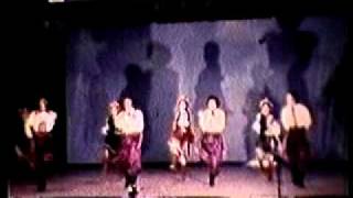 Cossack Dance Zaporosky Hertz Kozachok solo  Hopak [upl. by Aisat]