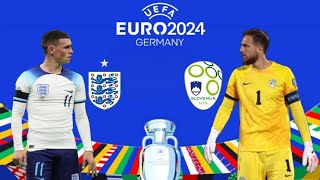 England 🏴󠁧󠁢󠁥󠁮󠁧󠁿 vs 🇸🇮 Slovenia  UEFA Euro 2024  Group D  Simulation [upl. by Jovitah886]