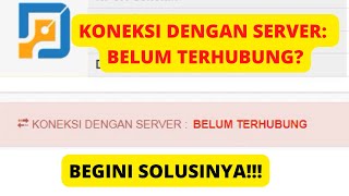 CARA MENGATASI KONEKSI DENGAN SERVER BELUM TERHUBUNG SAAT TARIK DATA DAN SINKRONISASI DAPODIK 2024 [upl. by Chamkis]