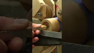 Turning a few SCRAPS into a Fancy ROLLING PIN woodworkingproject woodturning [upl. by Chappie]