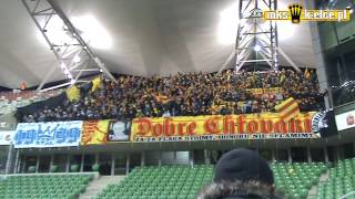 Legia Warszawa  KORONA KIELCE 10  doping 14022014 r [upl. by Anytsirk]