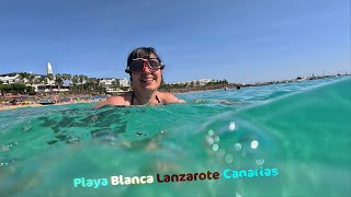 Playa Blanca Lanzarote Canaries  Supergirl soundtrack [upl. by Huntington]