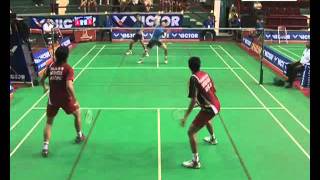 Agrippina PMarcus F Indonesia VS Rendra WRian Sukmawan Indonesia Babak Semifinal Ganda Putra [upl. by Gisella]