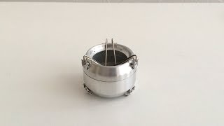 How to make an alcohol stove  Tornado Cask Stove [upl. by Delfine]